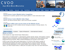 Tablet Screenshot of cvoo.geomar.de